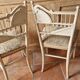 Paire de chaises de salon style Louis XVI