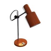 Lampe vintage des années 70 en métal orange