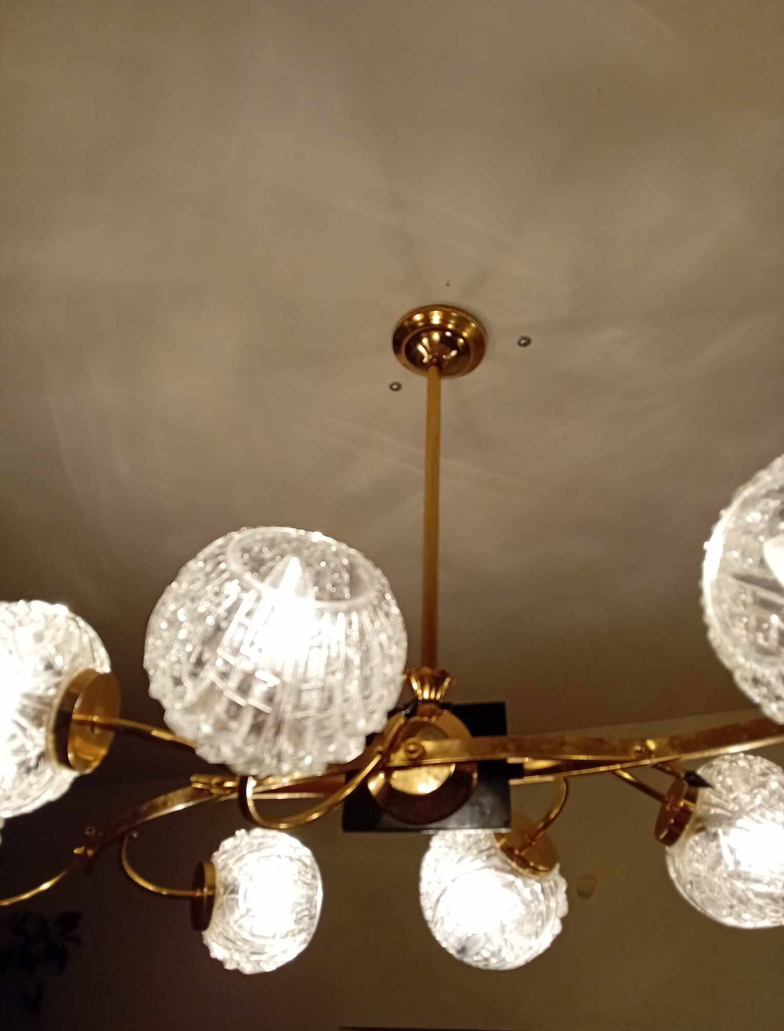 Large maison Arlus chandelier 40s/50s
