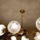 Large maison Arlus chandelier 40s/50s
