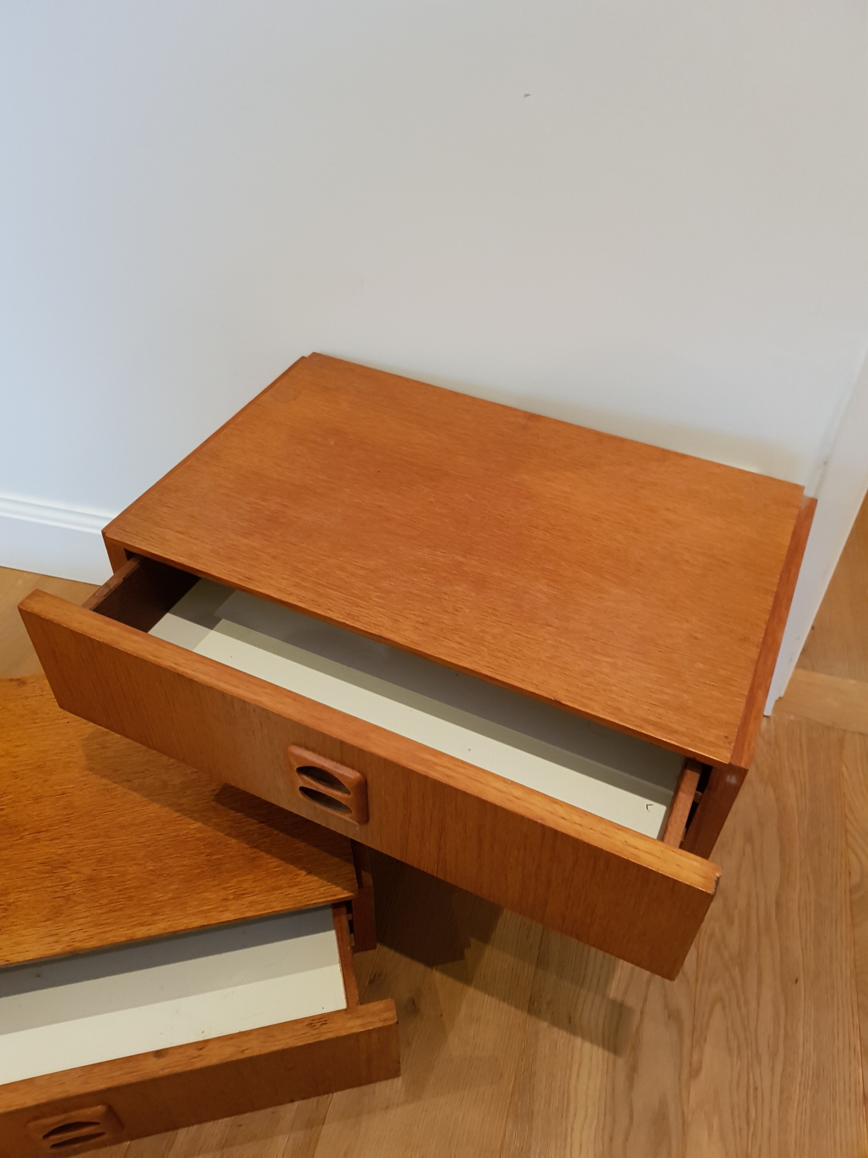 Scandinavian bedside pair