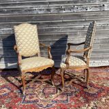 Pair of Reguence Style Chairs 19th Century