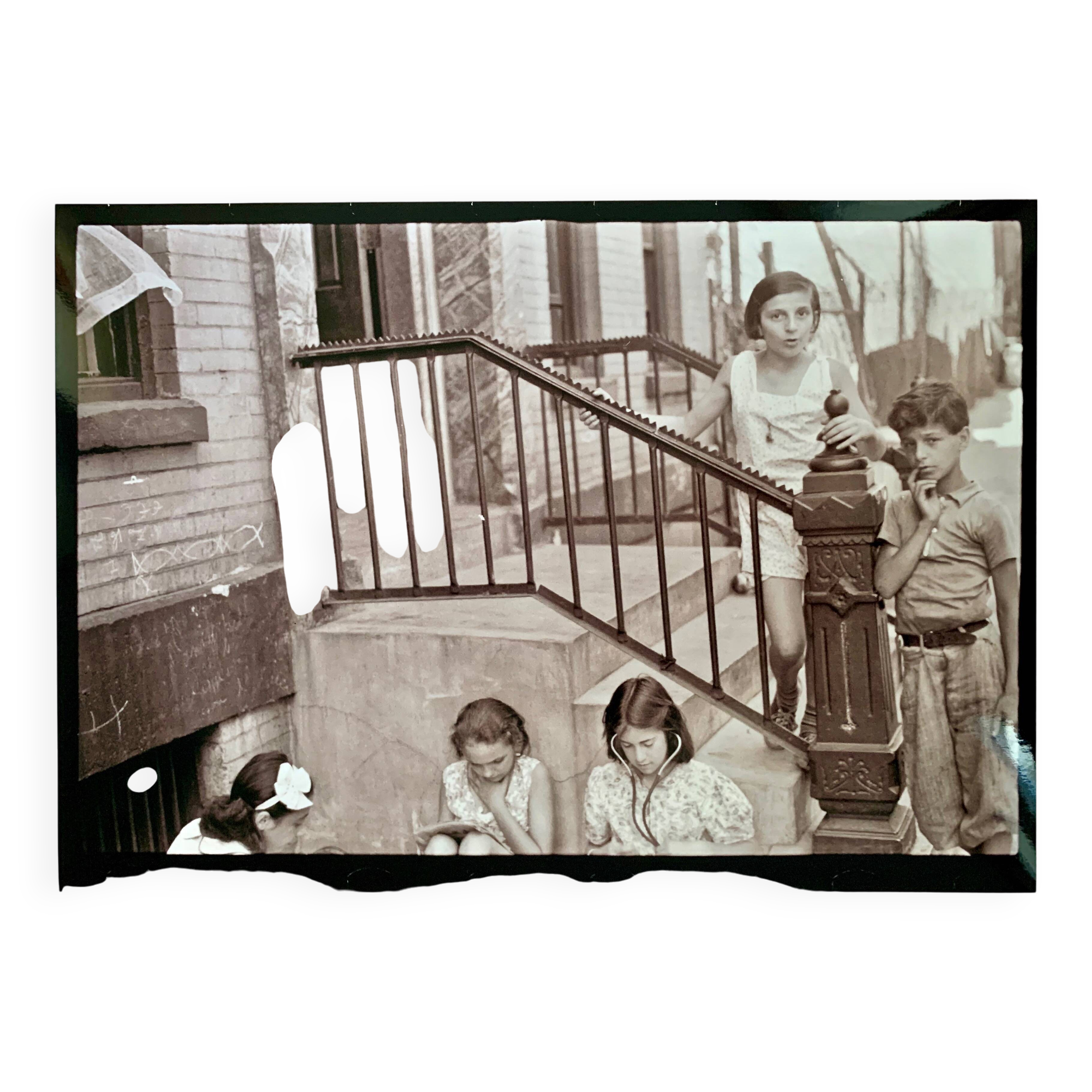 Children playing in the street – 61st Street between 1st and 3rd Avenues, NYC