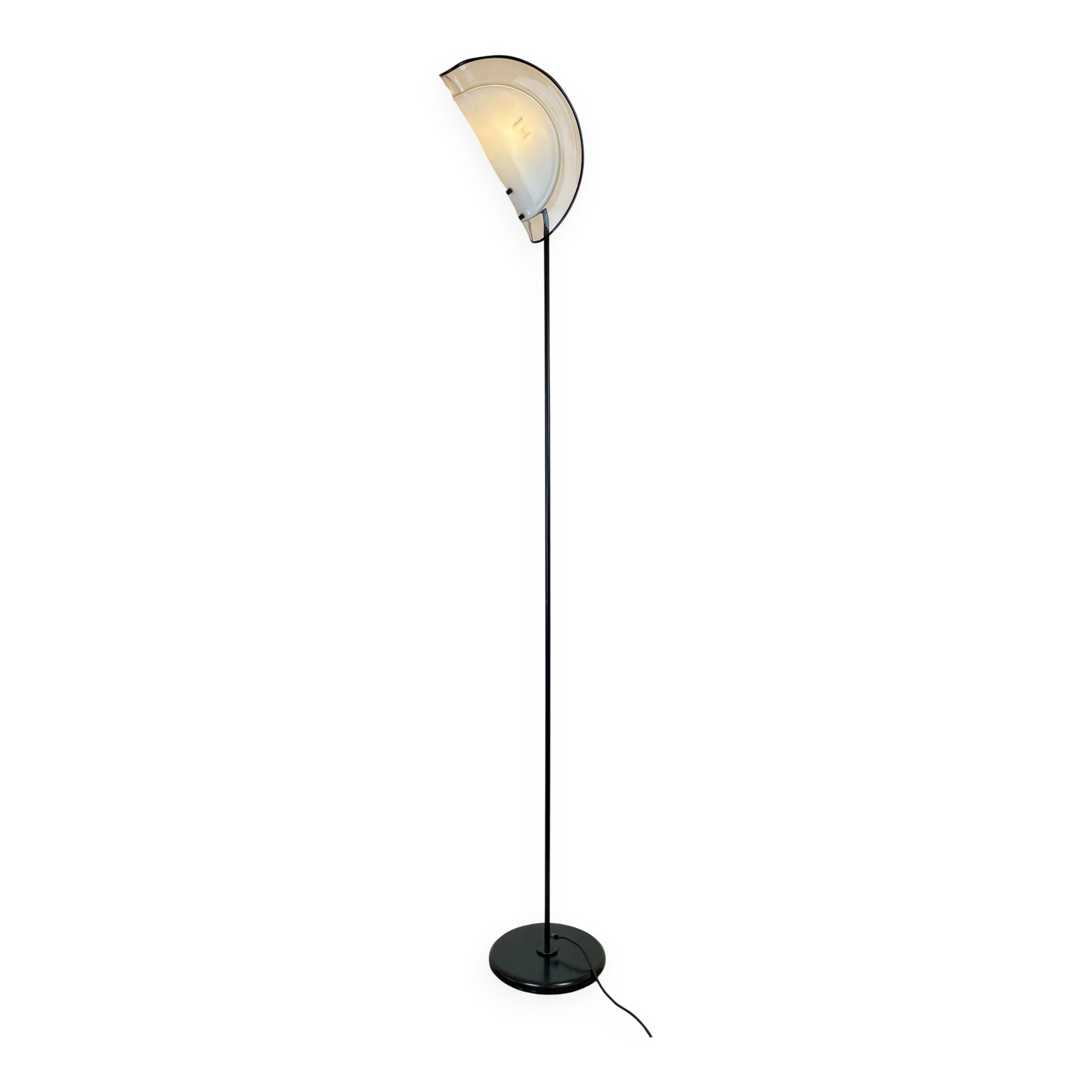 Murano Floor Lamp by Mazzega, Italy, 1980s