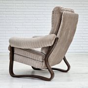 1970s, Danish lounge chair, original very good condition, corduroy.