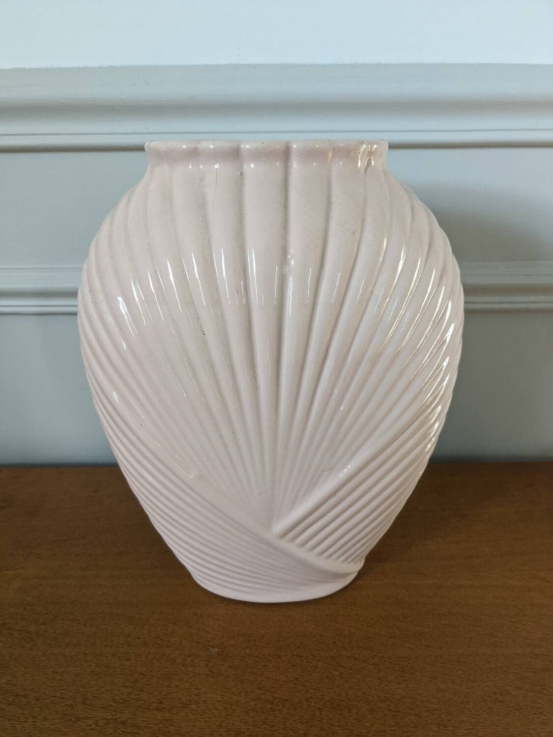 Vintage draped vase
