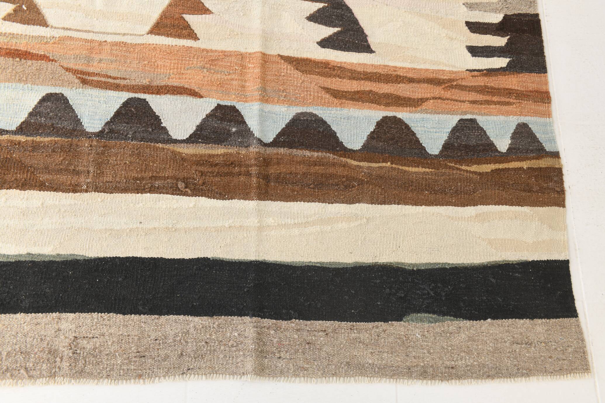 9x12 Rare Orientel Vintage Kilim Rug, 268x356Cm