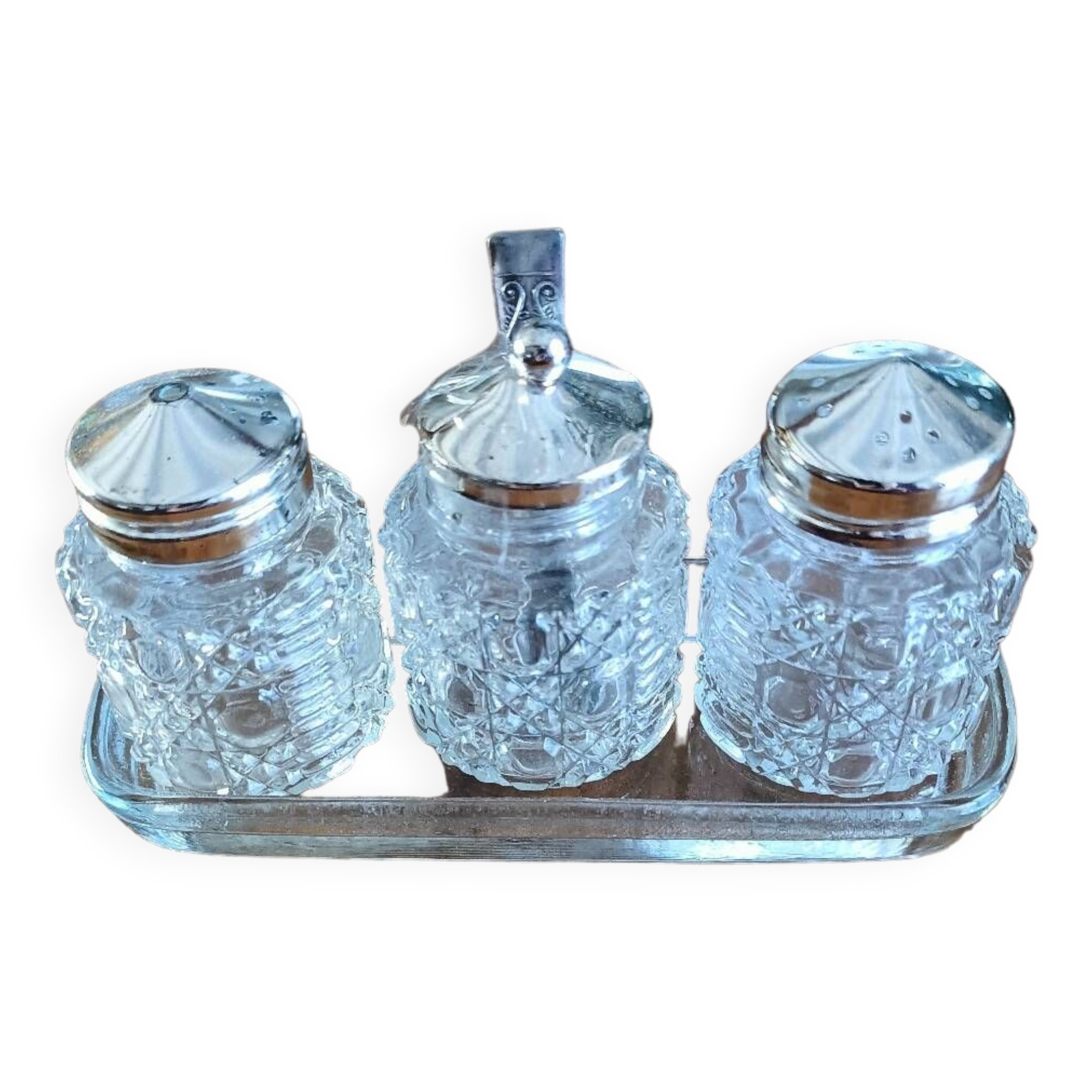 Mustard salt and pepper shaker