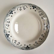 8 plates Moroccan model in earthenware - French manufacture