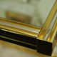 Table d'appoint roulante vintage style Hollywood Regency