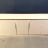 Vintage lacquered credenza, 1980s