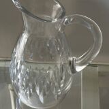 Baccarat Crystal Water Carafe Model Carcassonne Stamped