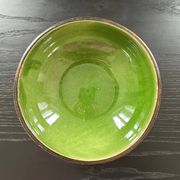 Artisanal green Provençal salad bowl