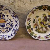 Pair of vintage plates