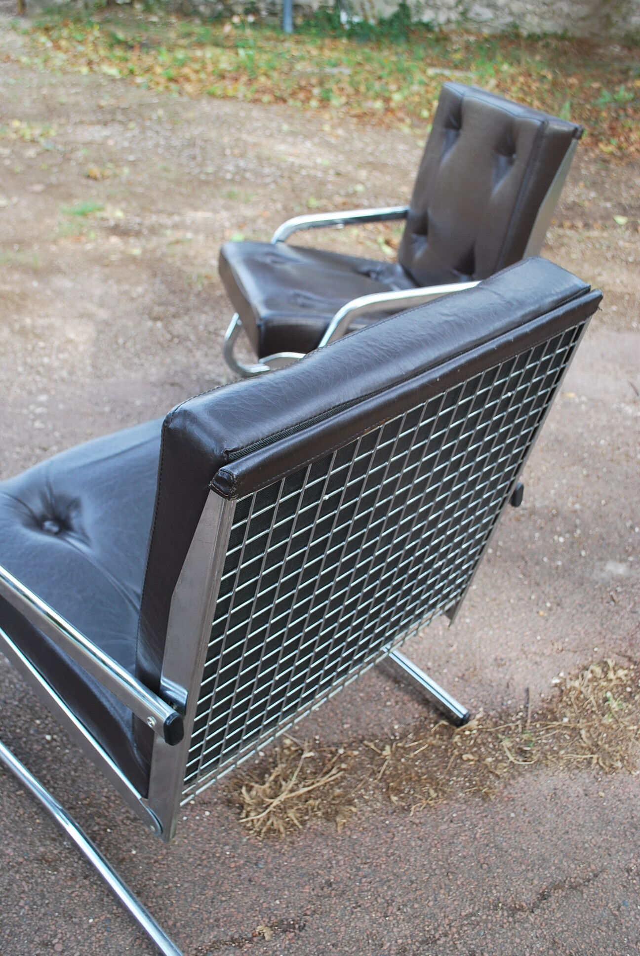 Pierson design armchairs and table