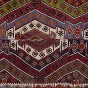 Vintage handmade Anatolian rug 173x403 cm