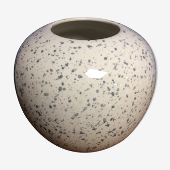 Vase boule à décor de gouttes