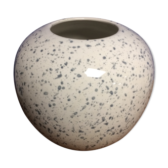 Vase boule à décor de gouttes