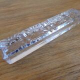 10 Porte-couteaux en cristal ciselé