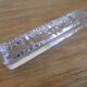 Knife holders made of chiseled crystal