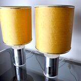 Pair of futuristic lamps by Marca SL, Spain, 1970