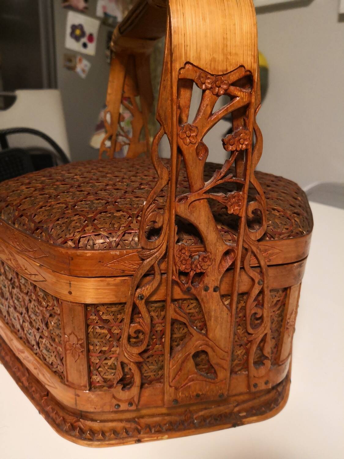 Vietnamese Basket 19th Century