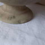 Old grey terracotta jug