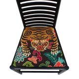 Mid-Century Modern Mackintosh "292 Hill House 1" Italian Pair of Ashwood Chairs