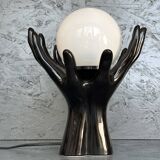 80s ceramic lamp