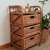 Dresser in rattan