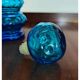 Carafe / Bouteille Empoli Bleue Vintage avec bouchon