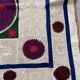 Vintage hand-embroidered tablecloth 129x132 cm
