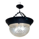 Bronze Crystal Light Pendant 1940’s