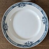 4 Lily Longchamp dinner plates