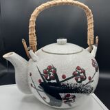 Teapot and 5 cups inspired by Japan