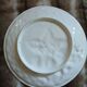 6 antique flat plates in majolica + dish