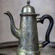 Silver-Plated Coffee Set with Tray, 1920s, Set of 6