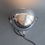 Eyeball chrome wall light 1960/1970