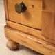 Antique Pine Biedermeier Cabinet with Four Drawers