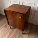 Meuble de rangement teck et chrome