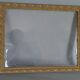 Old frame gilded stucco wood glass 46.5x35.5 cm, hardwood 41.7x32.7 cm SB
