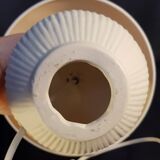 White bedside lamp