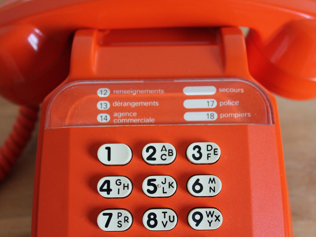 Orange Socotel keyboard phone