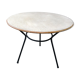 Tripod iron coffee table in 1950s