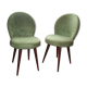 Paire de chaises coktail Robustab en moumoute