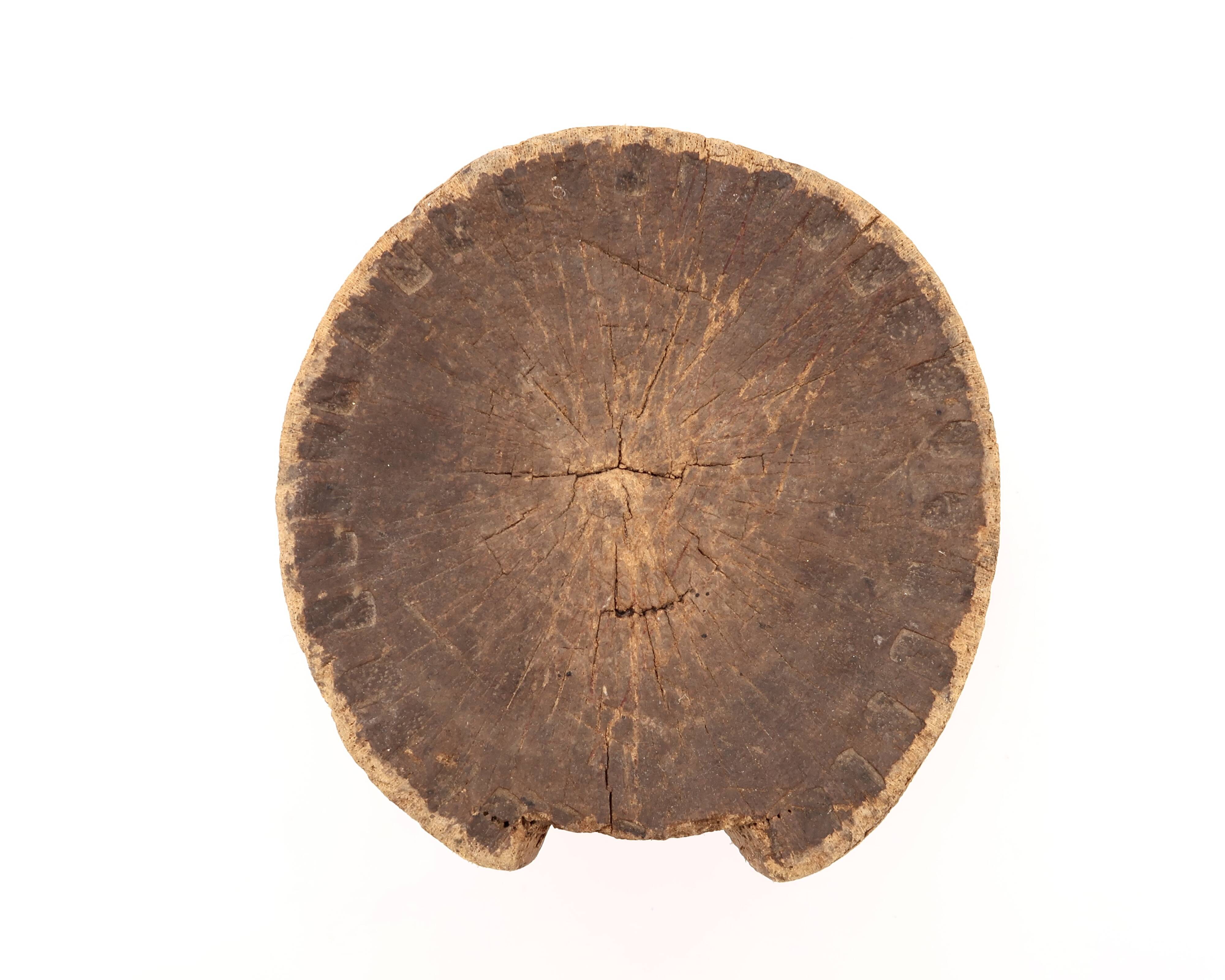 African wooden headrest, 1970s