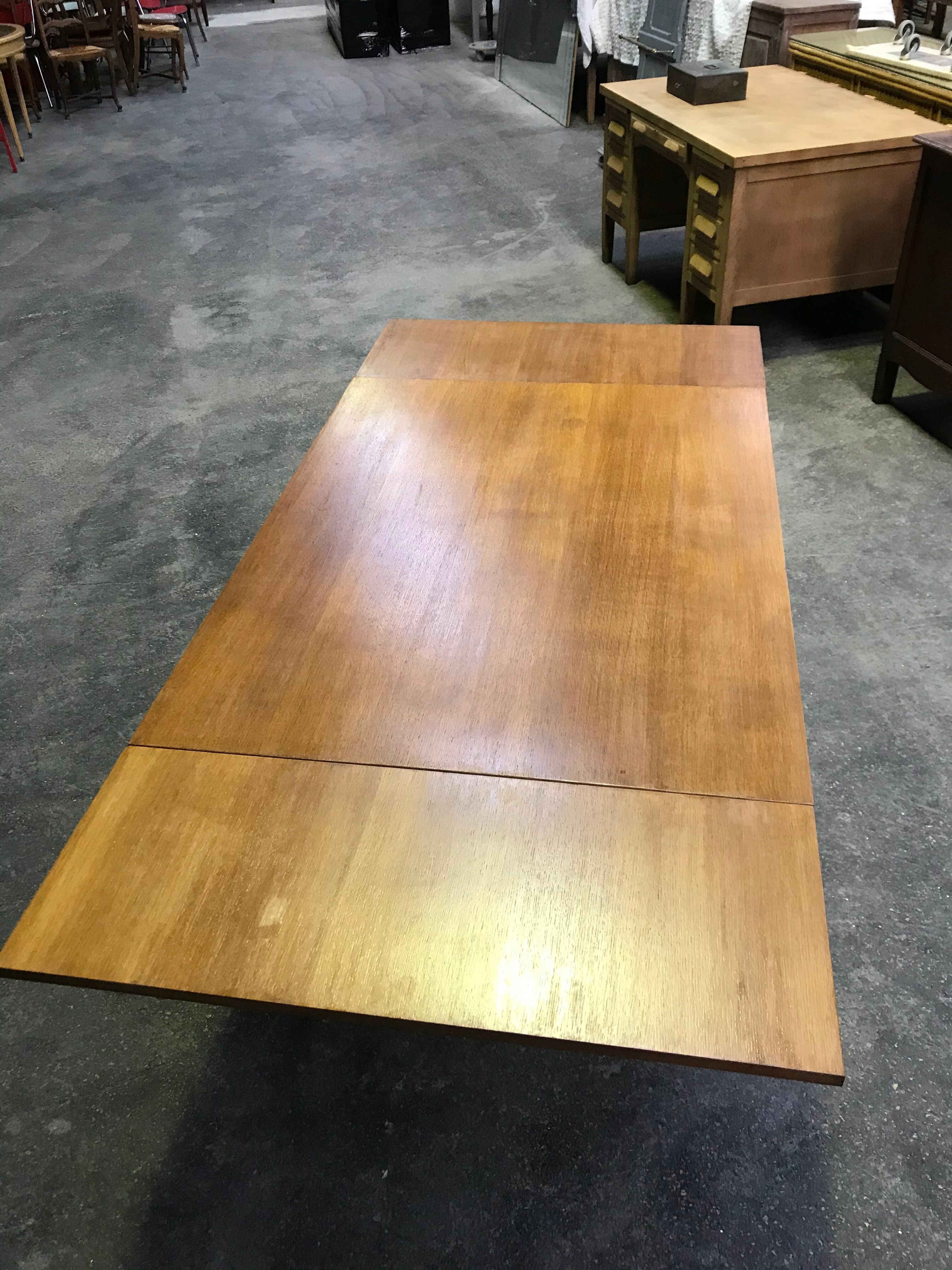 1950 oak dining table
