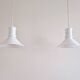 Ensemble de 2 petites suspensions "Apoteker" de Sidse Werner pour Holmegaard, Danemark 1980