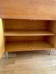 Secretaire scandinave chêne doré
