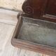 Oak cloakroom coat rack